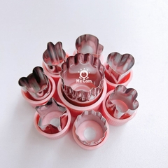 Khuôn cắt rau củ 8 hình Misan