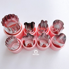 Khuôn cắt rau củ 8 hình Misan