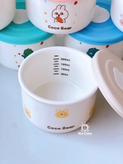 Hũ sứ chia vạch Coco Bear