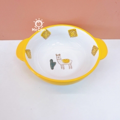 Bát sứ ăn dặm có tay cầm