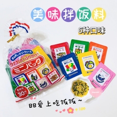 Gia vị rắc cơm Tanaka Furikake Nhật Bản 6 vị