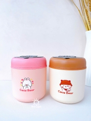 Bình ủ cháo giữ nhiệt lòng inox 316 Coco Bear