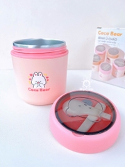 Bình ủ cháo giữ nhiệt lòng inox 316 Coco Bear