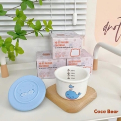 Hũ sứ chia vạch Coco Bear