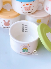 Hũ sứ chia vạch Coco Bear
