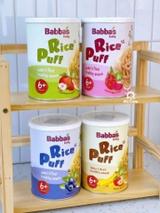 Bánh gạo Babba's Baby Malaysia cho bé từ 6 tháng