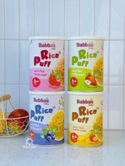 Bánh gạo Babba's Baby Malaysia cho bé từ 6 tháng