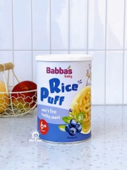 Bánh gạo Babba's Baby Malaysia cho bé từ 6 tháng