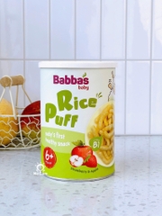 Bánh gạo Babba's Baby Malaysia cho bé từ 6 tháng