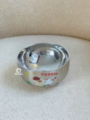 Bát inox cách nhiệt in hình dày dặn cho bé
