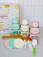 Máy xay đa năng 8 lưỡi Coco Bear