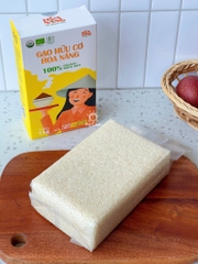 Gạo hữu cơ Hoa Nắng vàng lúa chín 1kg