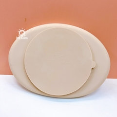 Khay silicone chia ngăn hình oval Coco Bear