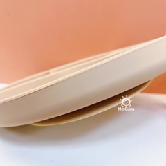 Khay silicone chia ngăn hình oval Coco Bear