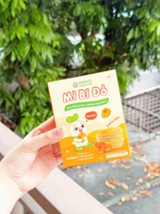 Mì ăn dặm Anpaso rau cải bó xôi và bí đỏ cho bé từ 6 tháng