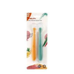 Set 2 thìa ăn dặm silicone mềm Misuta