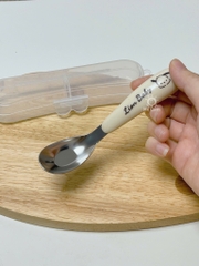 Thìa inox Lion Baby