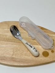 Thìa inox Lion Baby