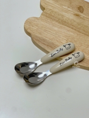 Thìa inox Lion Baby