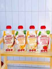 Túi dinh dưỡng Custard Heinz 120g cho bé từ 6m