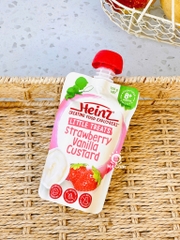 Túi dinh dưỡng Custard Heinz 120g cho bé từ 6m