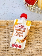 Túi dinh dưỡng Custard Heinz 120g cho bé từ 6m