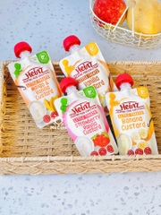 Túi dinh dưỡng Custard Heinz 120g cho bé từ 6m