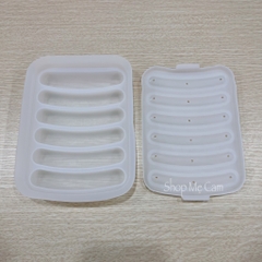 Khuôn hấp xúc xích silicone chịu nhiệt