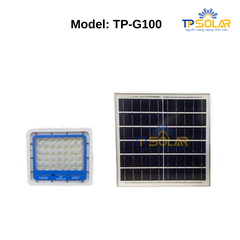 [100W] Đèn Pha Chống Chói Năng Lượng Mặt Trời TP Solar TP-G100