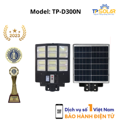 [300W] Đèn Đường Liền Thể Năng Lượng Mặt Trời TP Solar TP-D300N Tối ưu góc chiếu sáng