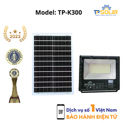 [300W] ĐÈN PHA NĂNG LƯỢNG MẶT TRỜI BẢN NÂNG CẤP TP SOLAR TP-K300 MỚI NHẤT