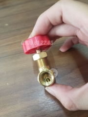 van điều tiết lưu lượng hơi ren trong 13 thau