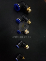 Co nối hơi ren ống 4, 6, 8