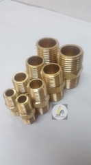 2 đầu ren ngoài thau 9.6,13, 17, 21