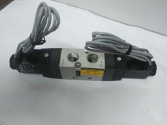 Van điện từ  solenoid 5/2 ren 13 2 coil điện ren 13 Hàn Quốc