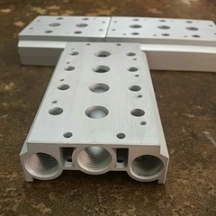 Đế van hơi Nhôm CNC ren 17