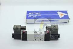 Van điện từ solenoid 5/3 ren 13 2 đầu điện 3 vị trí 4v230Airtac