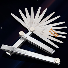 Bộ thước lá đo khe hở, thước lá inox 17 lá 0.02-1.00mm Wynn's Tools chiều dài 10cm và 15cm