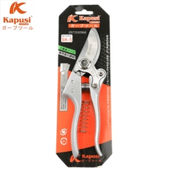 Kéo cắt cành Kapusi Japan chất liệu SK5 không gỉ siêu sắc, kéo cắt cây nhật bản cao cấp