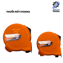 Thước Rút Thước Cuộn STAKA 5m/7.5m - Lá Thước Phủ Nylon, Vỏ Nhựa Chống Va Đập, Đo Dài Chính Xác, Dễ Sử Dụng