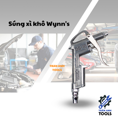 Súng Xì Khô Sắt Wynn's, Dụng Cụ Thổi Bụi Khí Nén Tặng Kèm Đầu Nối Dài Chuyên Dụng Cho Vệ Sinh Máy Móc, Thiết Bị