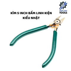 Kìm bấm linh kiện điện tử 5 inches Wynn's đầu cắt nhỏ dễ dàng thao tác, kềm bấm dây nhỏ