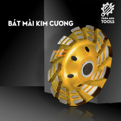 Đĩa Mài Kim Cương Vàng 100mm Wynn's – Dùng Cho Máy Mài Cầm Tay, Độ Bền Cao, Cắt Nhanh, Ít Mòn, Mài Siêu Êm