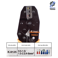 Kìm bấm cốt K-9121