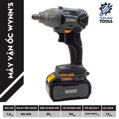 Máy Vặn Ốc 20V Wynn’s Xám – Pin Lithium Tiện Lợi, Tốc Độ Vặn Nhanh, Phù Hợp Sửa Chữa Và Lắp Ráp Dụng Cụ Vặn Vít Không Dây, Bền Bỉ, Đa Năng Cho Công Việc Gia Đình Và Công Nghiệp