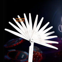 Bộ thước lá đo khe hở, thước lá inox 17 lá 0.02-1.00mm Wynn's Tools chiều dài 10cm và 15cm