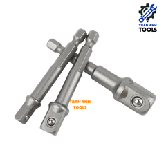 Bộ 3 đầu chuyển từ bắn vít sang bu lông các cỡ 1/4 3/8 1/2 đa năng, đầu chuyển từ máy vặn vít sang máy siết ốc