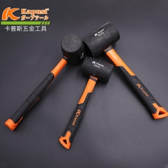 Búa Cao Su Kapusi 450g/680g/900g – Đầu Búa Cao Su Đặc Êm, Không Gây Mẻ Gạch – Cán Bọc Cao Cấp Chống Trượt, Êm Tay – Dụng Cụ Cầm Tay Chuyên Dụng Cho Thợ Xây, Thợ Mộc, Sửa Chữa