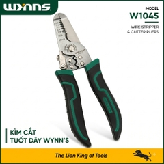 Kìm Cắt. Tuốt Dây, Ép Cos Đa Năng Wynn's W1045, Kềm Cắt Tuốt Dây Chính Xác, Chất Liệu Thép Cao Cấp