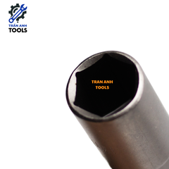 Đầu chụp bulong bắt vít chuôi lục giác chiều dài 80mm các cỡ từ 5.5-19mm